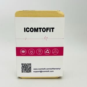 ICOMTOFIT Bluetooth Headset Wireless Bluetooth Earpiece With 1 Earpiece. New.